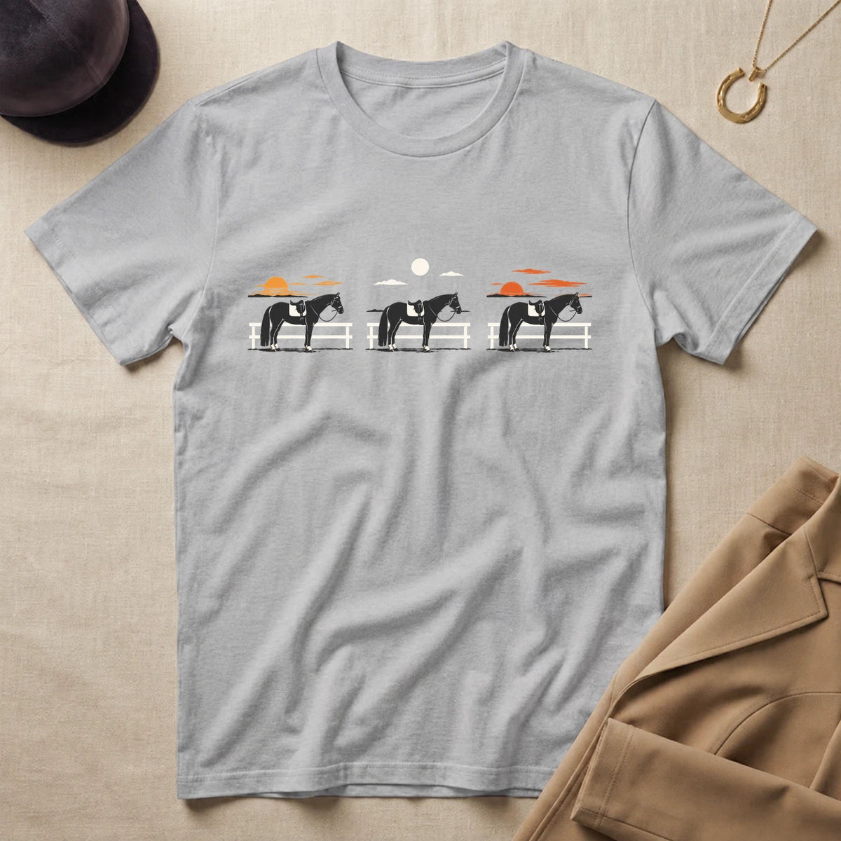 Three Horses T-Shirt
